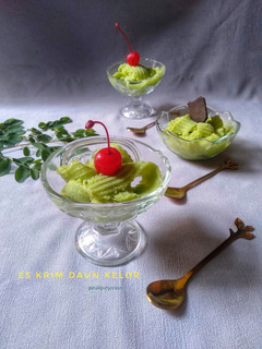 Foto resep Es Krim Daun Kelor