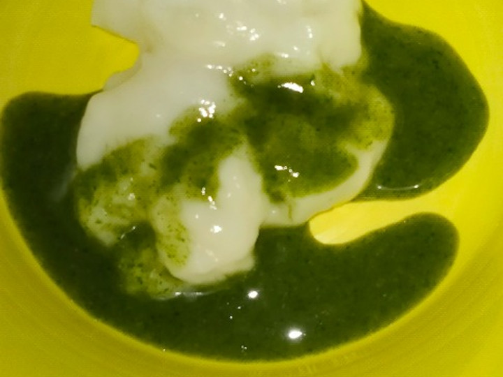 Resep MPASI Bubur sumsum saus kacang merah bayam, Lezat