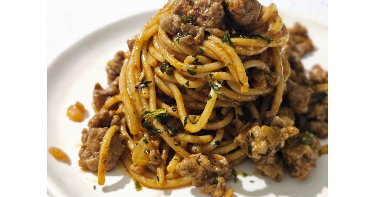 Spaghetti Rendang Resep Spaghetti Rendang oleh Lila Lestari - Cookpad