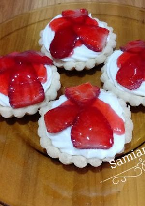 Une photo de Tartelettes aux fraises