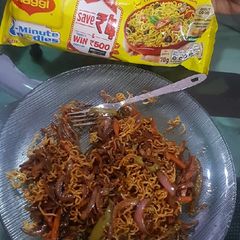 Maggi bhel A picture of Maggi bhel.