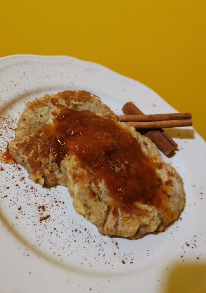 Almás amerikai palacsinta recept fotója