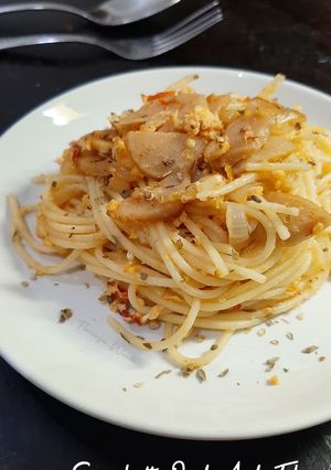 Foto resep Spaghetti Orak-Arik Telur