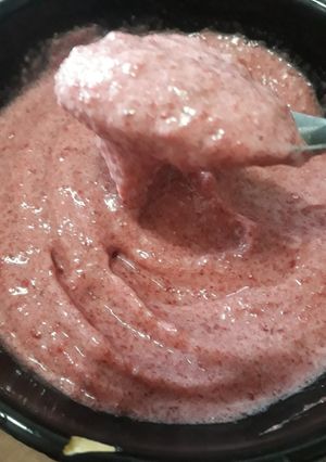 Una foto de Heladito Remolacha y Banana (Apto Veganos)