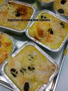 Foto resep Puding roti tawar lumer aka klapertart roti panggang