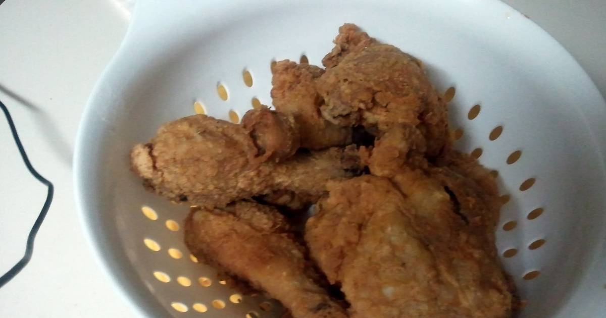 Golden Fried Chicken Recipe by Tranita - Cookpad