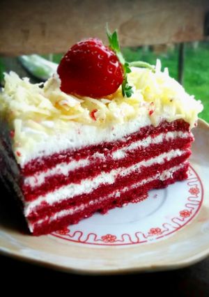 Foto resep Red velvet ekonomis #07 #BikinRamadhanBerkesan