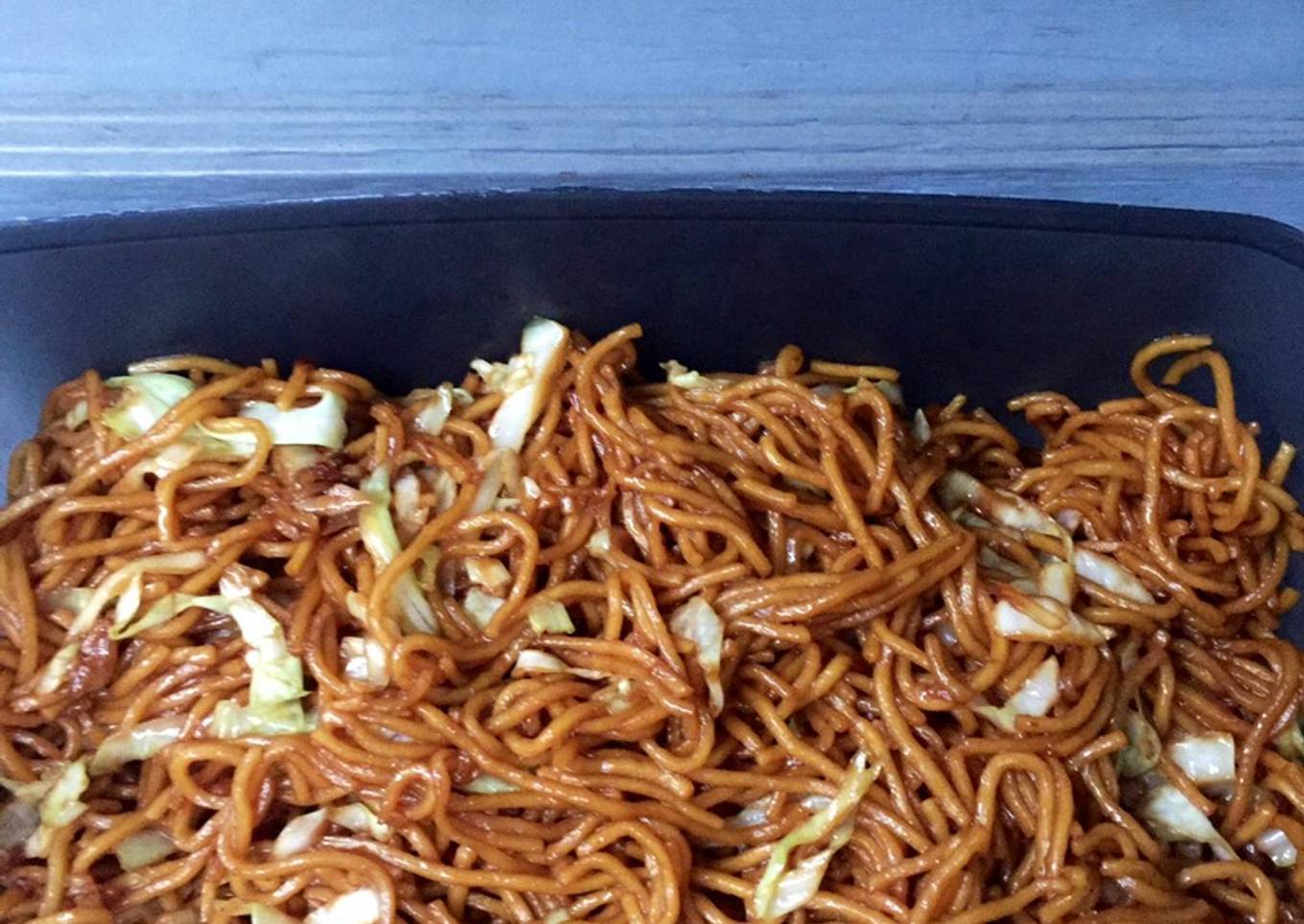 Mie tumis ala seftyuno :)