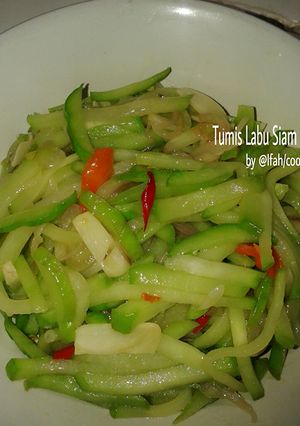 Foto resep Tumis Labu Siam 