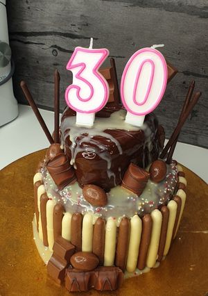 Une photo de Base chocolat pour layer cake