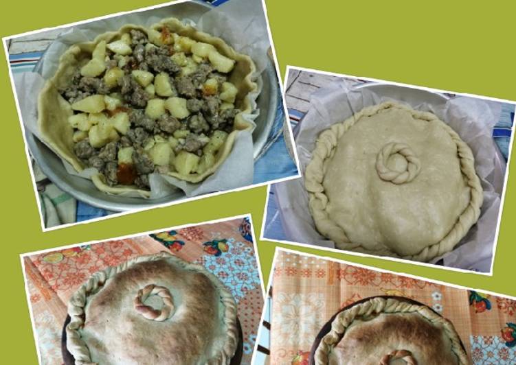 Recetta di Qualsiasi sera della settimana Panada 🤗patate e salsiccia