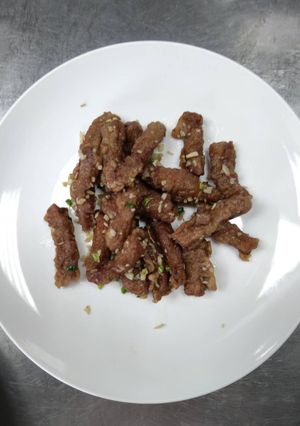 簡單做-香酥肉條 的食譜成品照片