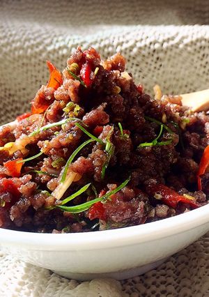 Hình của món Ruốc sả.
