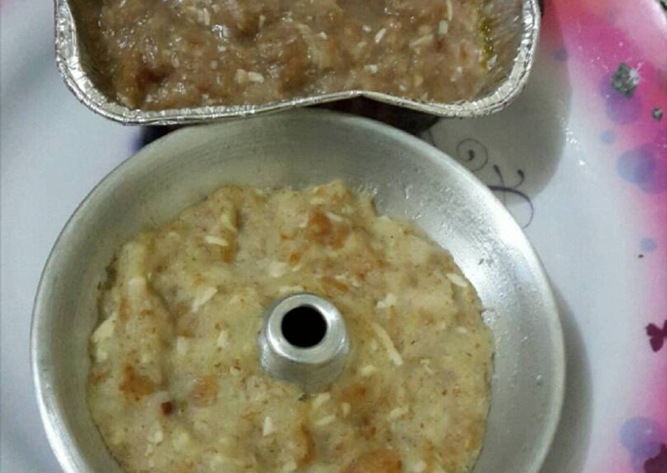 Mpasi 9 m+ Roti gandum apel pisang kukus