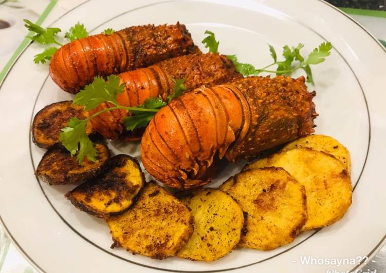 Simple Way to Make Ultimate Whosayna’s Deep Fried Chilli Lobsters