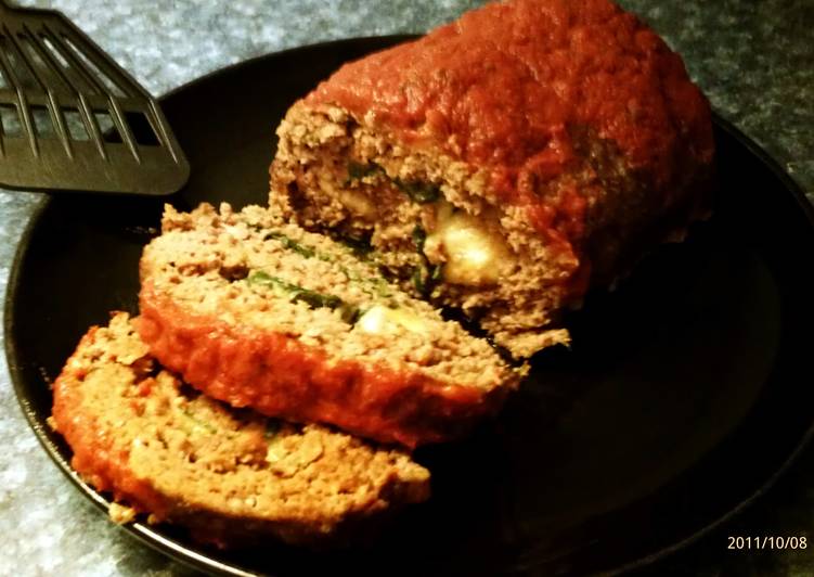 Simple Way to Prepare Ultimate Rolled Italian Meatloaf