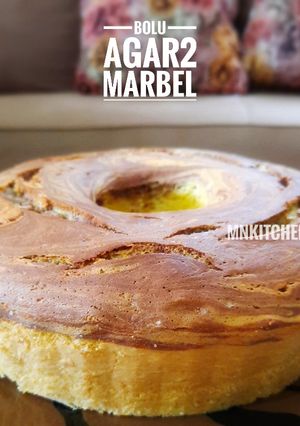 Foto resep Bolu Agar agar Marbel