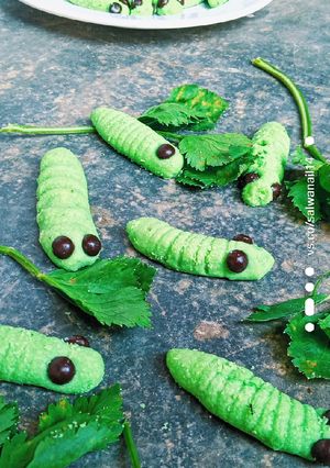 Foto resep Semprit Susu 3 bahan/Cartepillar Cookies(no mixer,no oven)