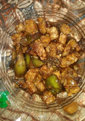 Foto resep Tumis Tempe Terong Pedas Manis
