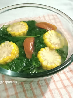 Foto resep Sayur Bening Bayam & Jagung