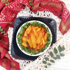 A picture of Parwal Korma.