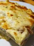 Pastel de papas relleno de carne molida