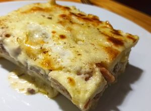 Una foto de Pastel de papas relleno de carne molida