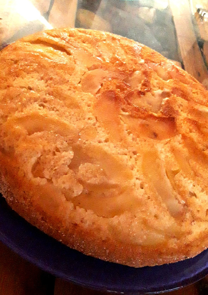 Una foto de Torta de manzana ¡sin huevo!