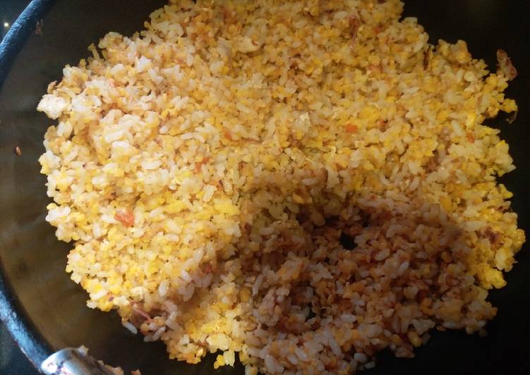 Langkah Mudah untuk Membuat Nasi jagung goreng..super hot dan simple 💗💗💗💗 yang Lezat