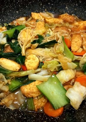 Foto resep Sapo tahu sutra