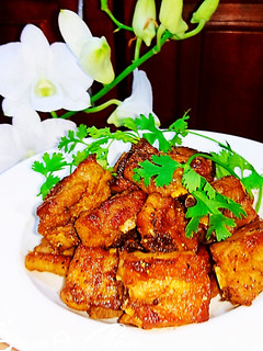 Hình của món Sườn Non Rim Mặn.