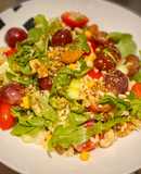 Ensalada de trigo tierno con vinagreta de miel y mostaza 🌾 🍯