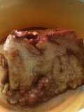 Pudín de pan con mermelada de guayaba