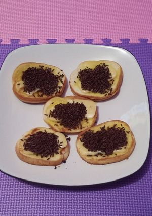 Foto resep Roti panggang teflon sederhana