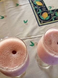 Una foto de Frambuesa colada