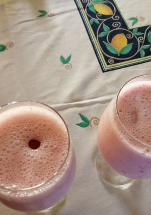 Una foto de Frambuesa colada