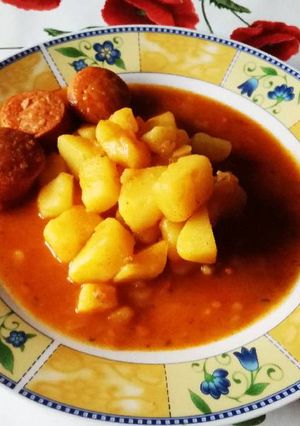 Paprikás krumpli recept fotója