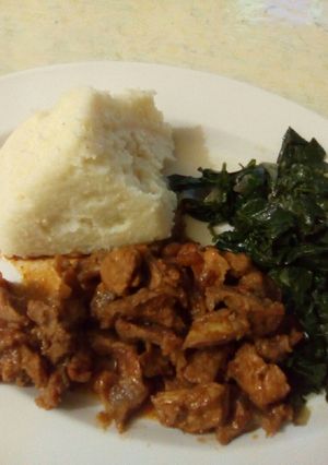 A picture of Wet fry beef with vegetables (kunde)#4weekschallenge.