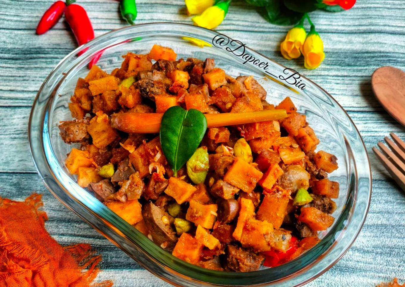 Sambal Goreng Kentang & Ati Ampela