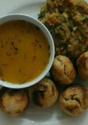 A picture of Litti Chokha.
