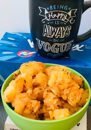 A picture of Simple sookhe aloo ki sabzi.