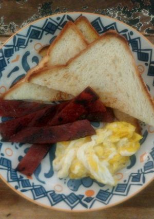 Foto resep Simple English Breakfast