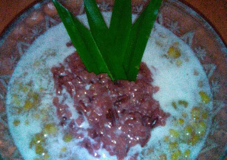 Burjo (Kacang Hijau) Ketan Hitam