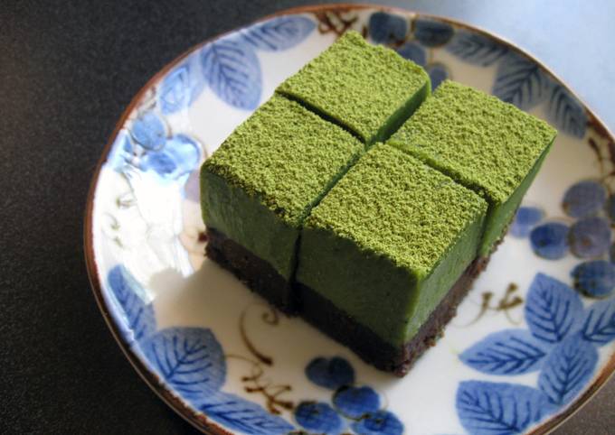 How to Prepare Ultimate Soft Matcha Chocolate Slices