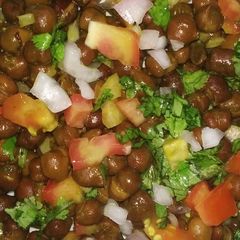A picture of Chana chaat recipe.