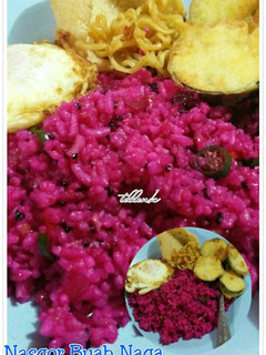 Foto resep Nasi Goreng Buah Naga