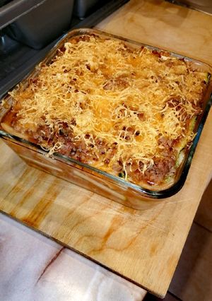 Cukkini lasagne recept fotója