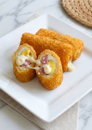 印尼風美乃滋炸春捲 (Risol Mayo) 的食譜成品照片