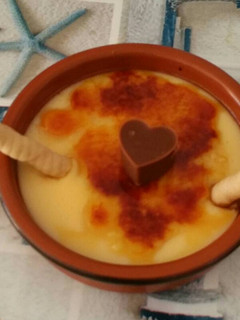 Una foto de Crema catalana