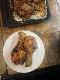 Muslos en salsa BBQ picante (Air fryer)